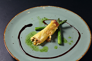 Canneloni con Formagio di Capra e Vendura