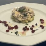 Forel met Wodkadressing