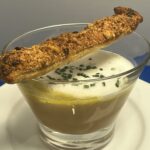 Sjalottenbouillon met Roquefort